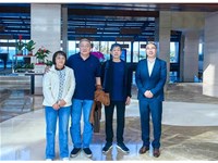 CORTEC亞太地區(qū)老總裘先生與朱總親切會(huì)面